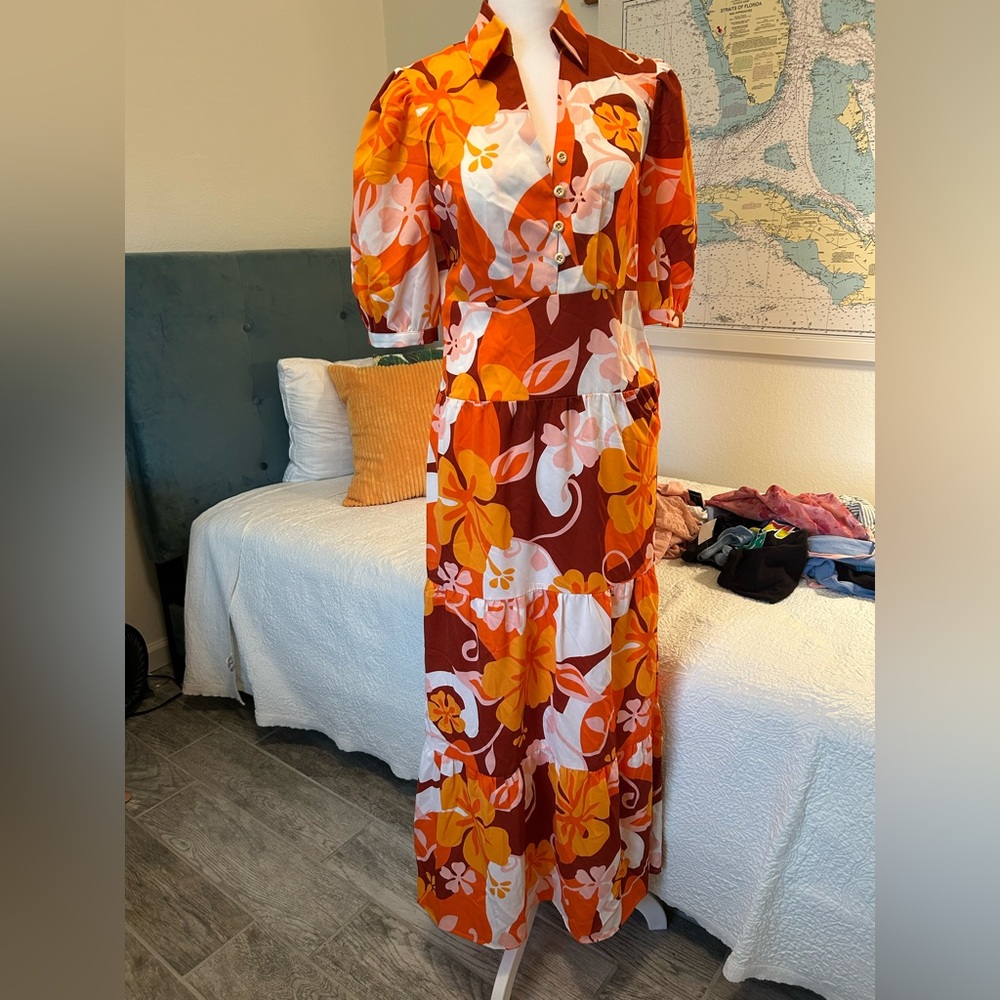 🌺Sundress for Resort Wear/Wedding Hawaii Bougie🌺NWOT